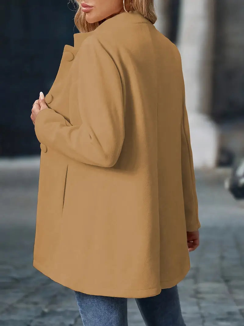 Sonia | Zeitlose Elegante Jacke für Damen mit Rundhalsausschnitt und langen Ärmeln