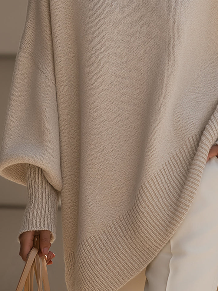 Jane | Oversized Pullover für Damen mit Rundhalsausschnitt und langen Ärmeln