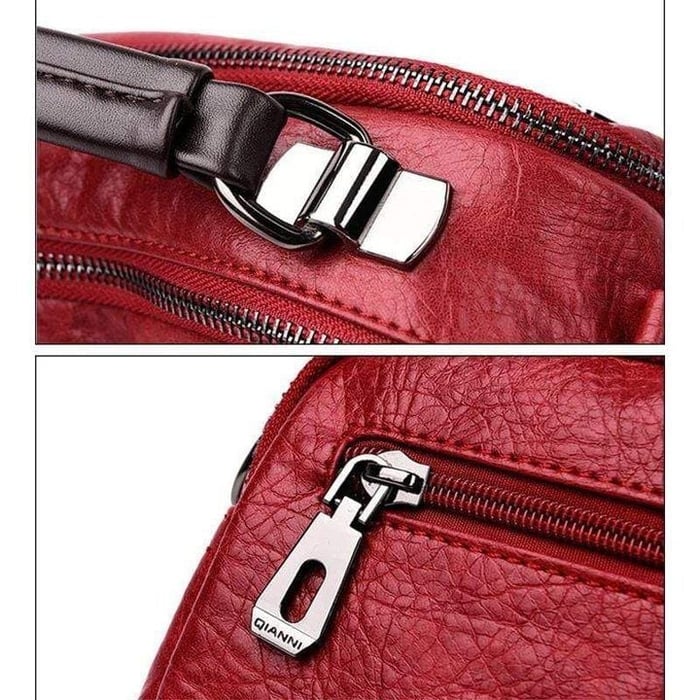 Finbjørg | Kleine und vielseitige Tasche in goldenem Cognac-Ton für Damen