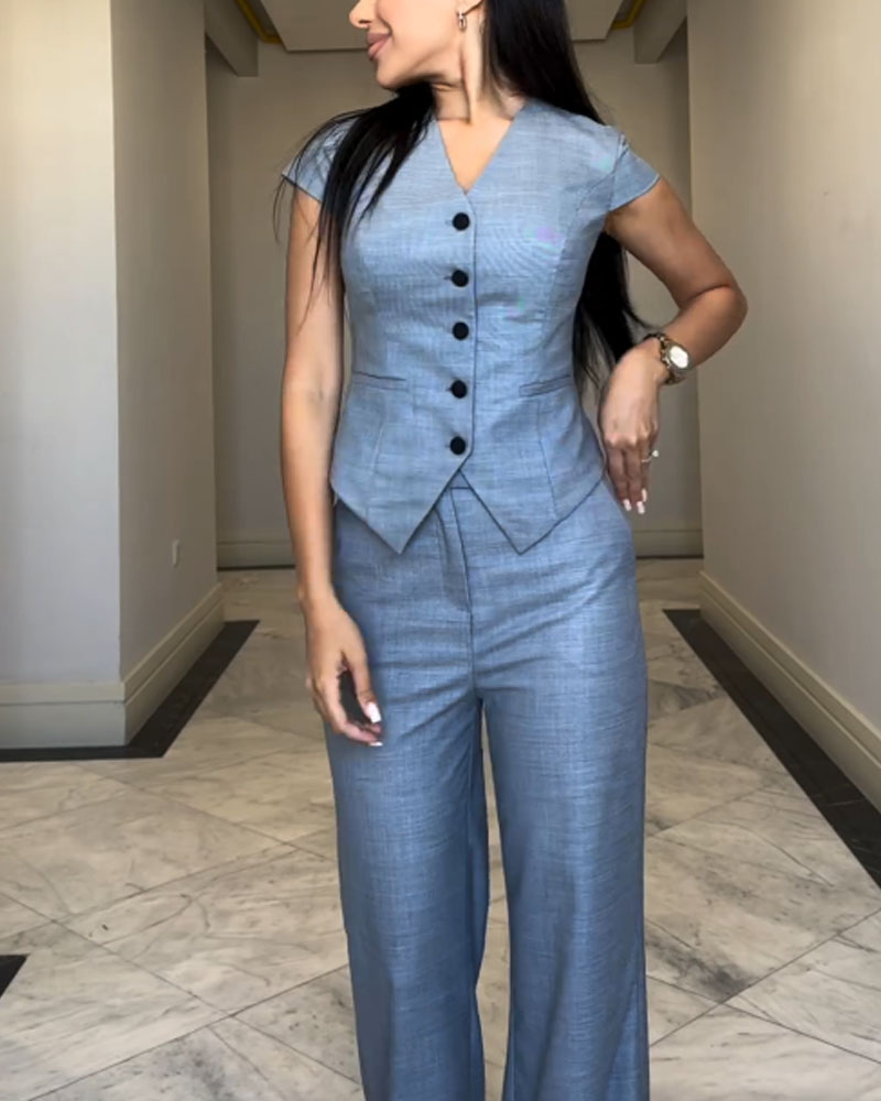 Vittoria | Set aus Bluse und Hose für Damen
