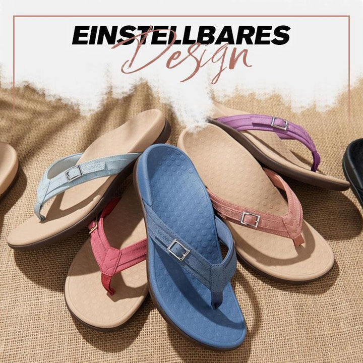 Giuseppina | Orthopädische Sommersandalen für Damen mit flachem Absatz