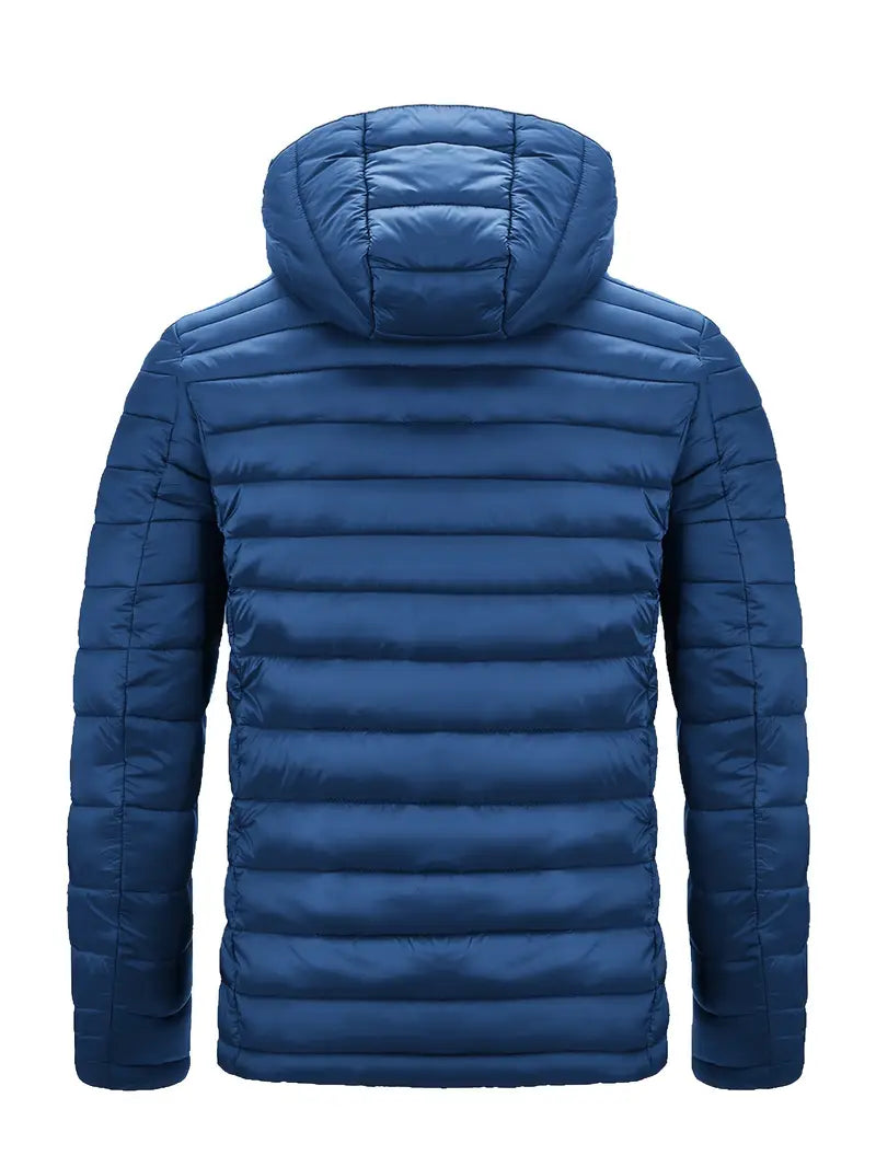 Elegante Kapuzenjacke für Herren mit langen Ärmeln