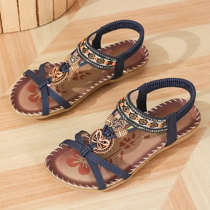 Colella | Elegante Orthopädische Blüten Sandalen für Damen