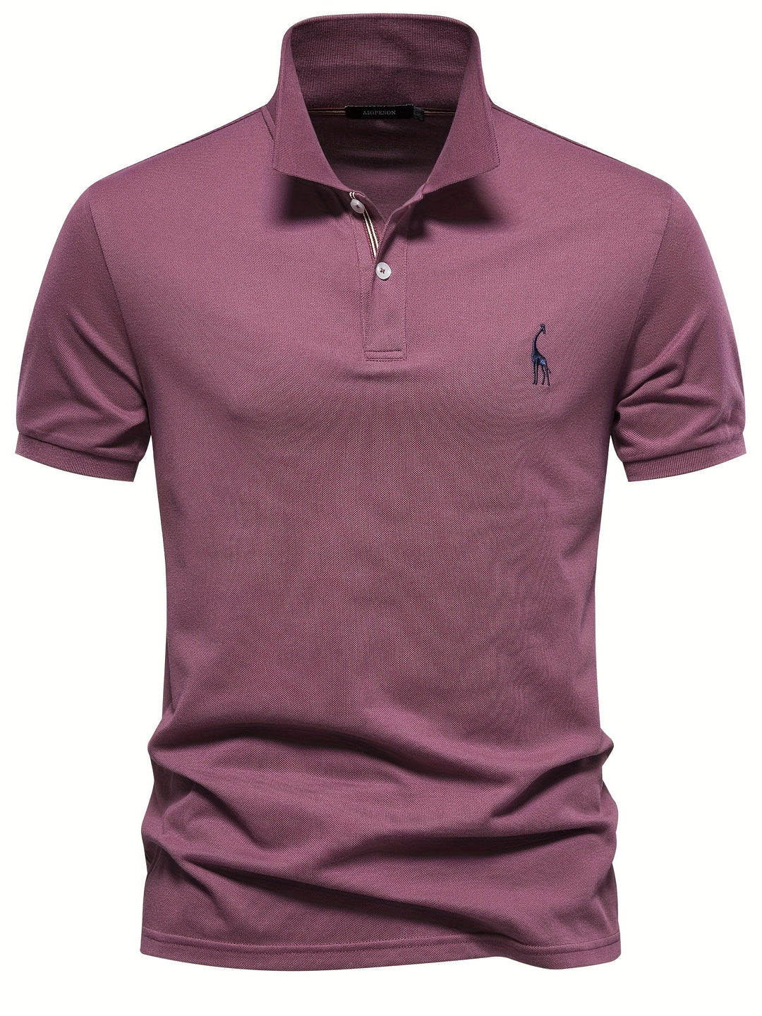 Leonardo | Herren besticktes Poloshirt mit kurzen Ärmeln