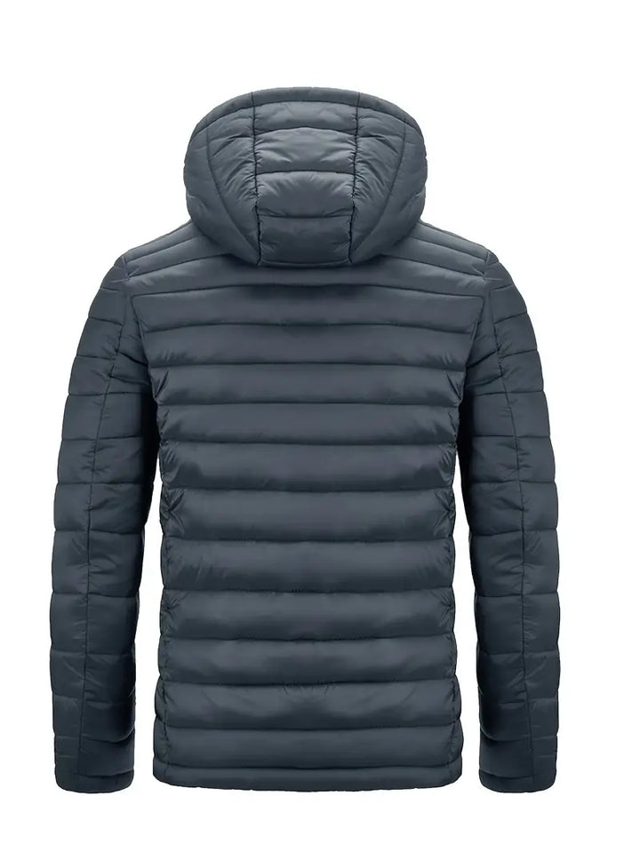 Elegante Kapuzenjacke für Herren mit langen Ärmeln