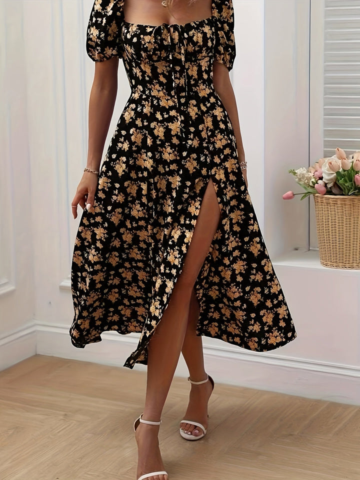 Mirella | Feminin floral Kleid