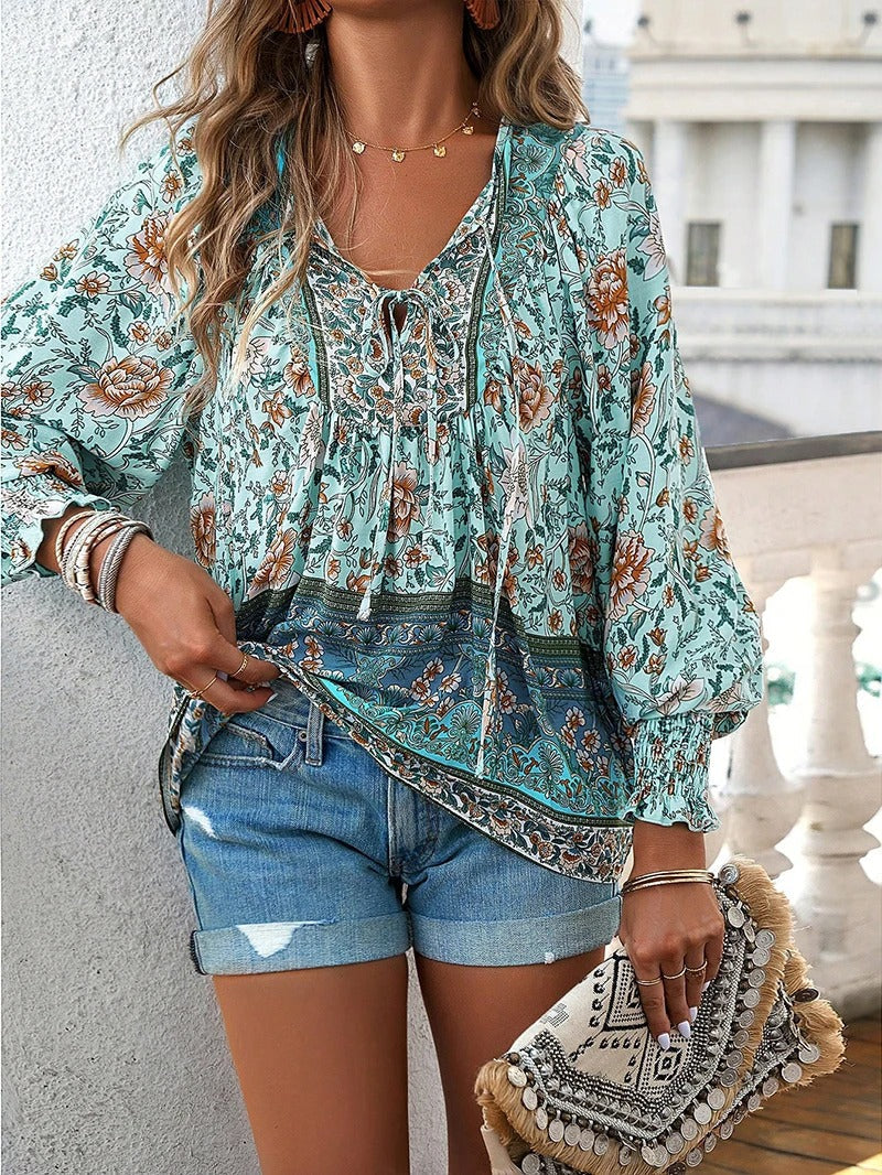 Beverly | Sommer Blumenoberteil