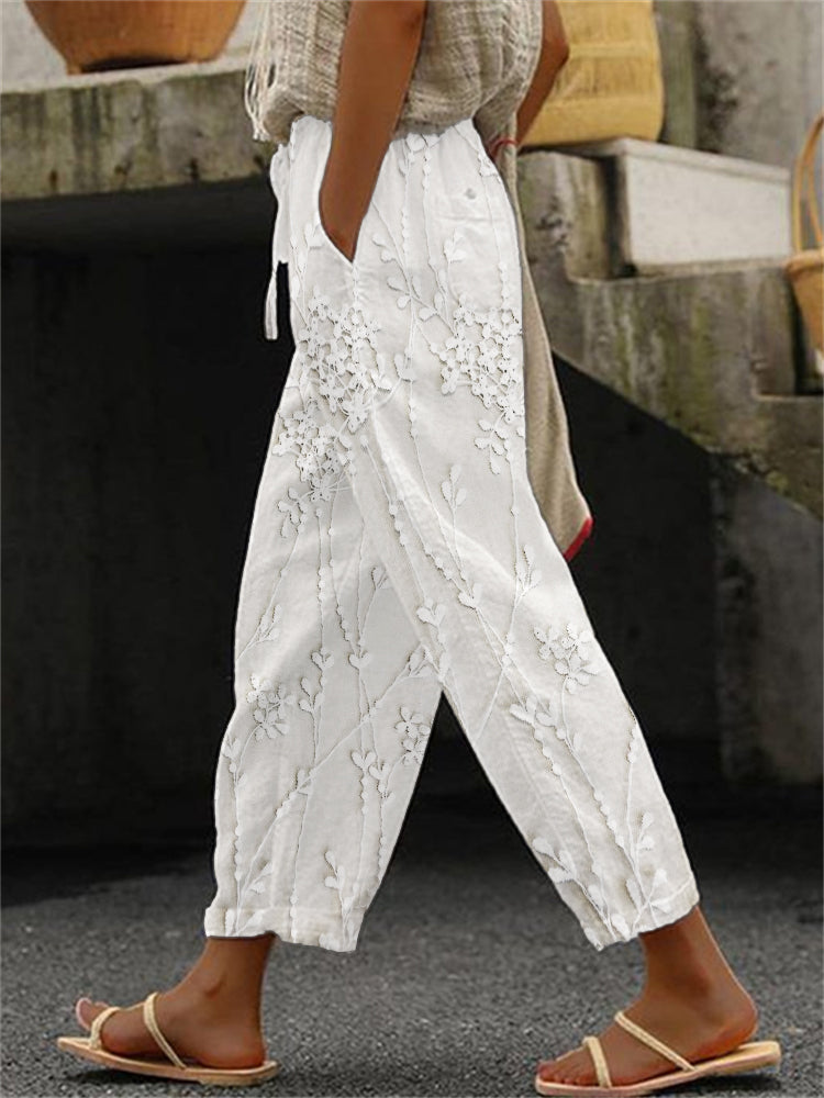 Aviora | Trachtenhose mit Weinmotiv