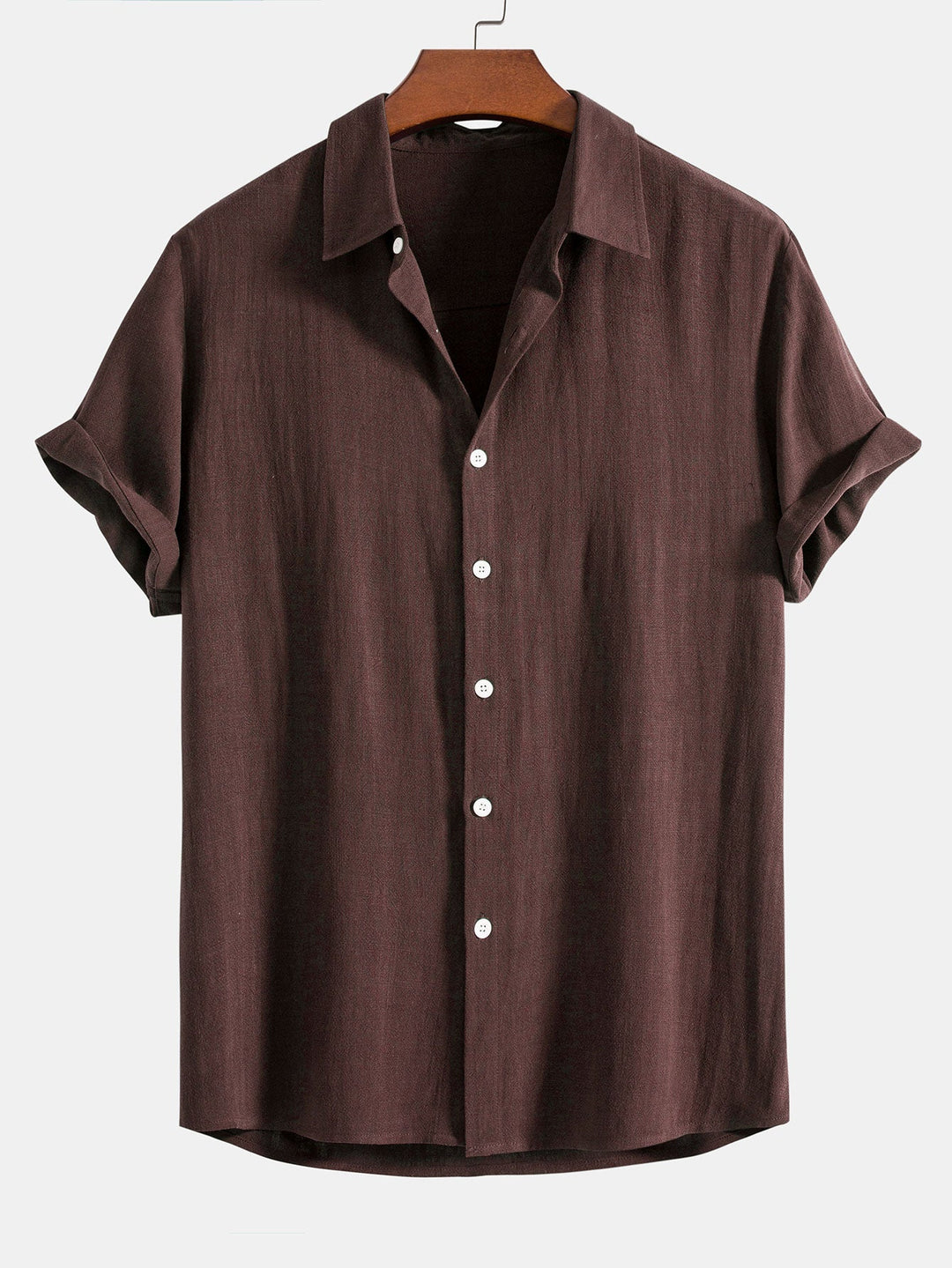 Button-Up Hemd und gerade geschnittene Hose -Rayon-Mischung für Herren