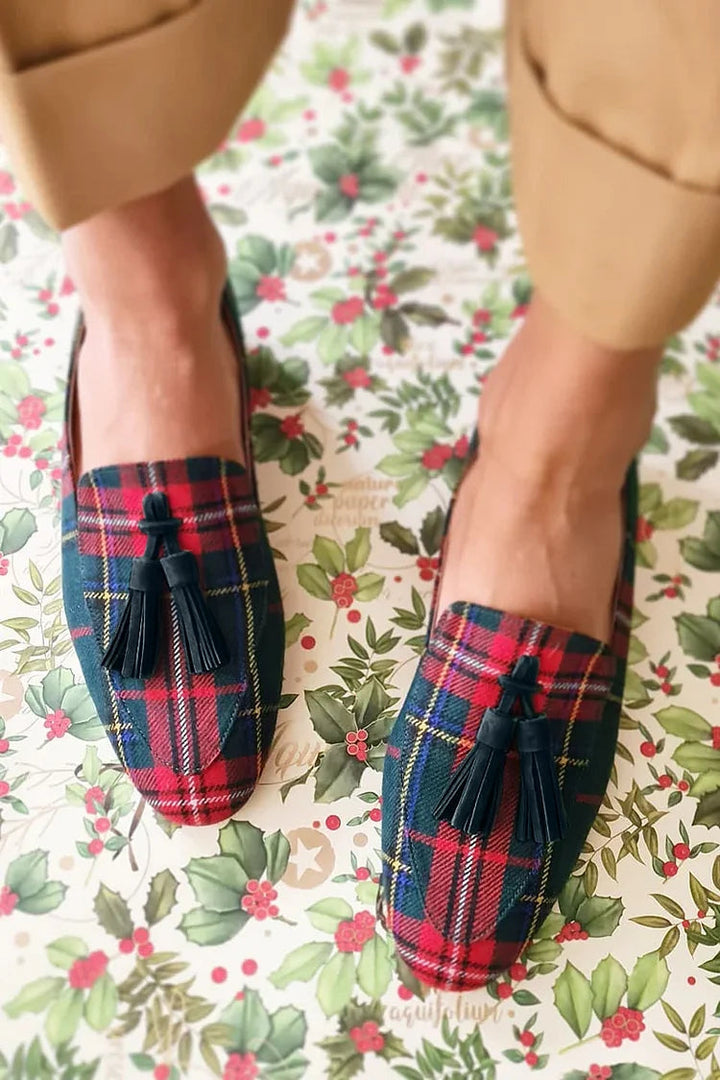 Schottischer Chic Loafer für Herren mit Fransen