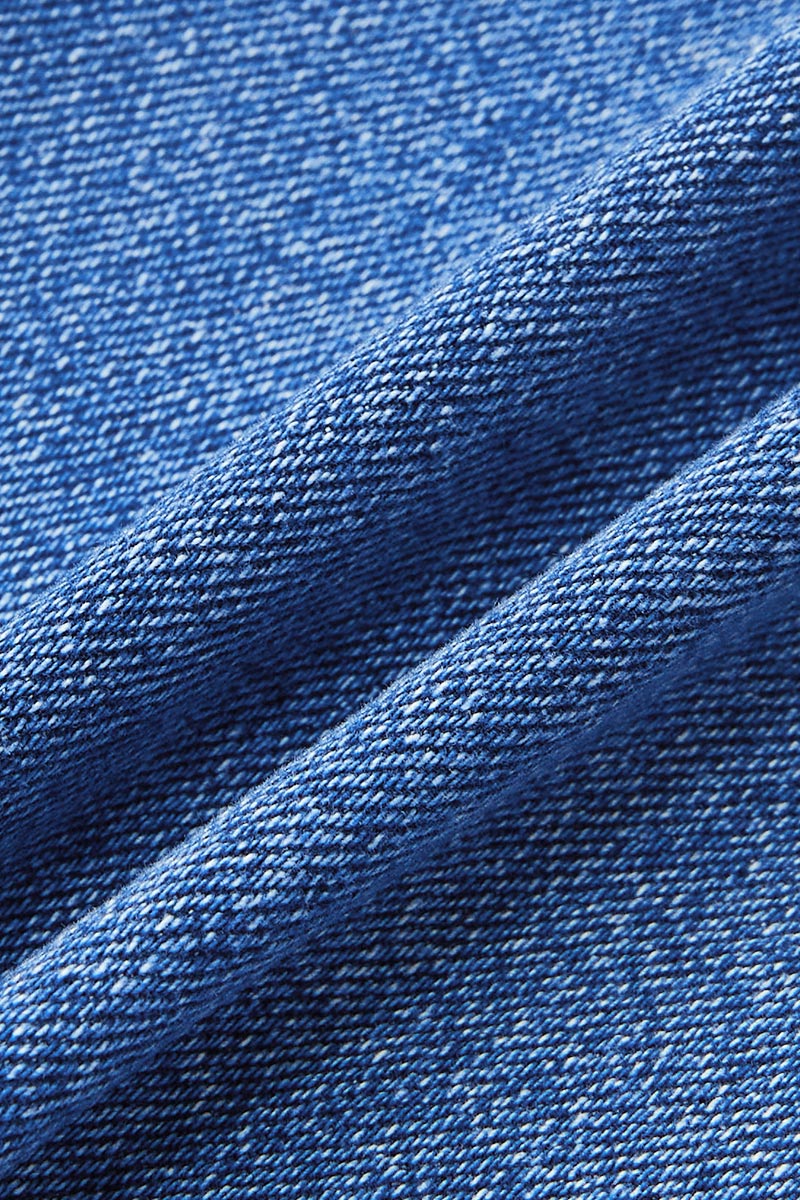 Jeans für Damen mit mittelhohem Bund und gerader Passform