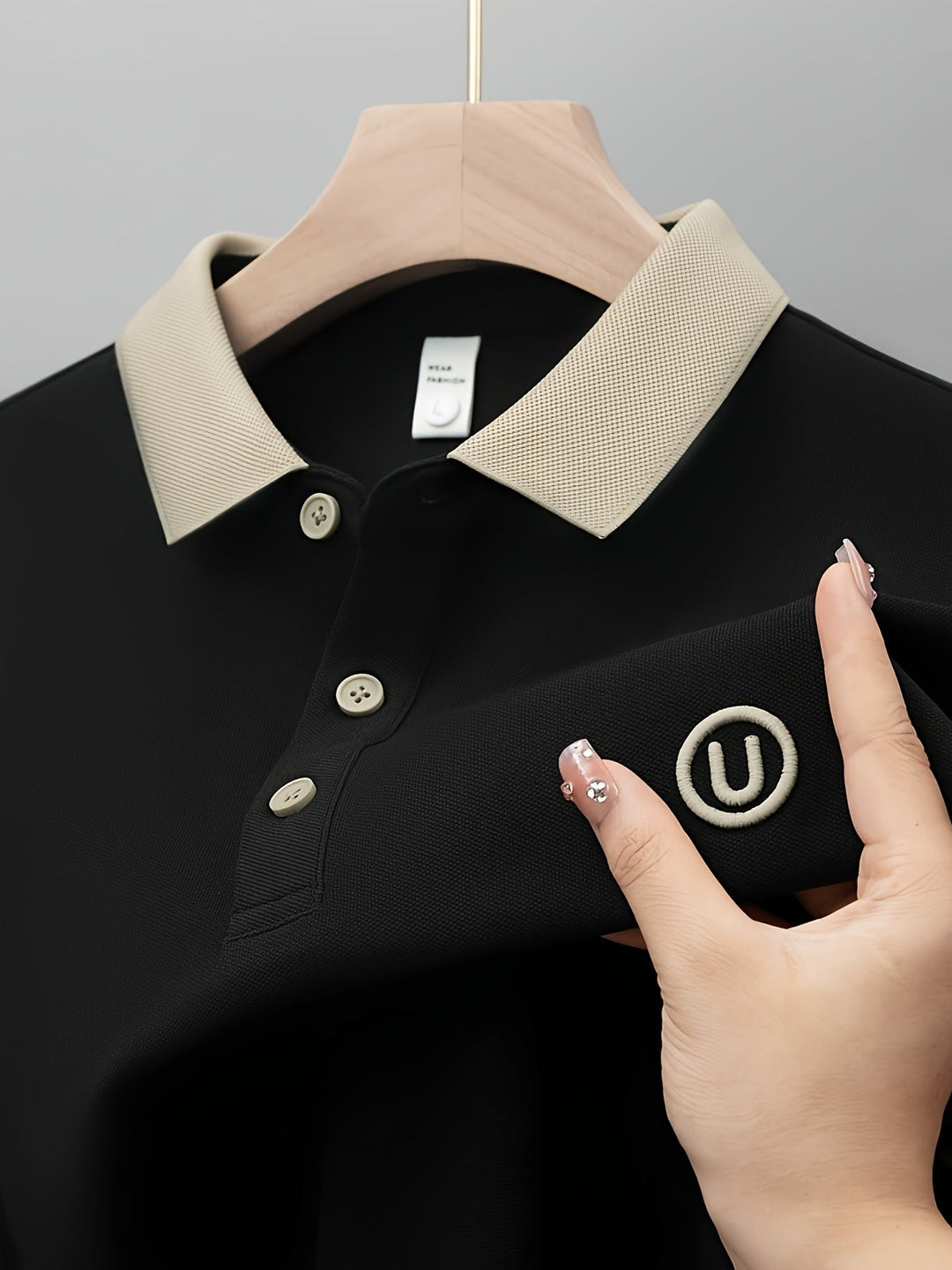 Finn | Besticktes Polo-Shirt für Herren mit kurzen Ärmeln