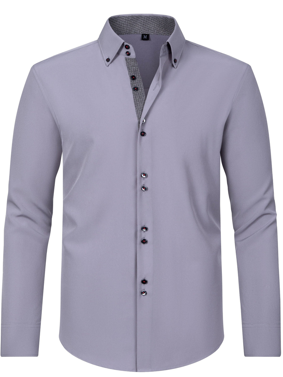 Nico | Herren-Hemd mit stilvollem Button-Up, langen Ärmeln und Blumenmuster