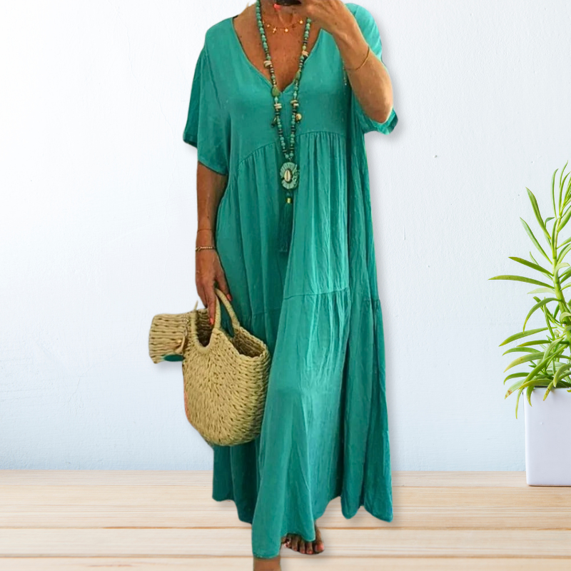 BAHAMA | Kleid mit Rundhalsausschnitt