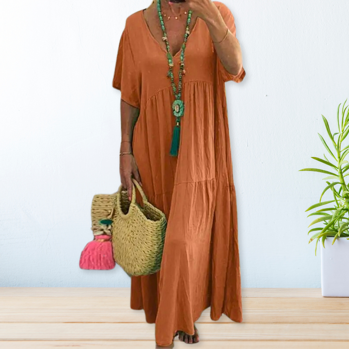 BAHAMA | Kleid mit Rundhalsausschnitt