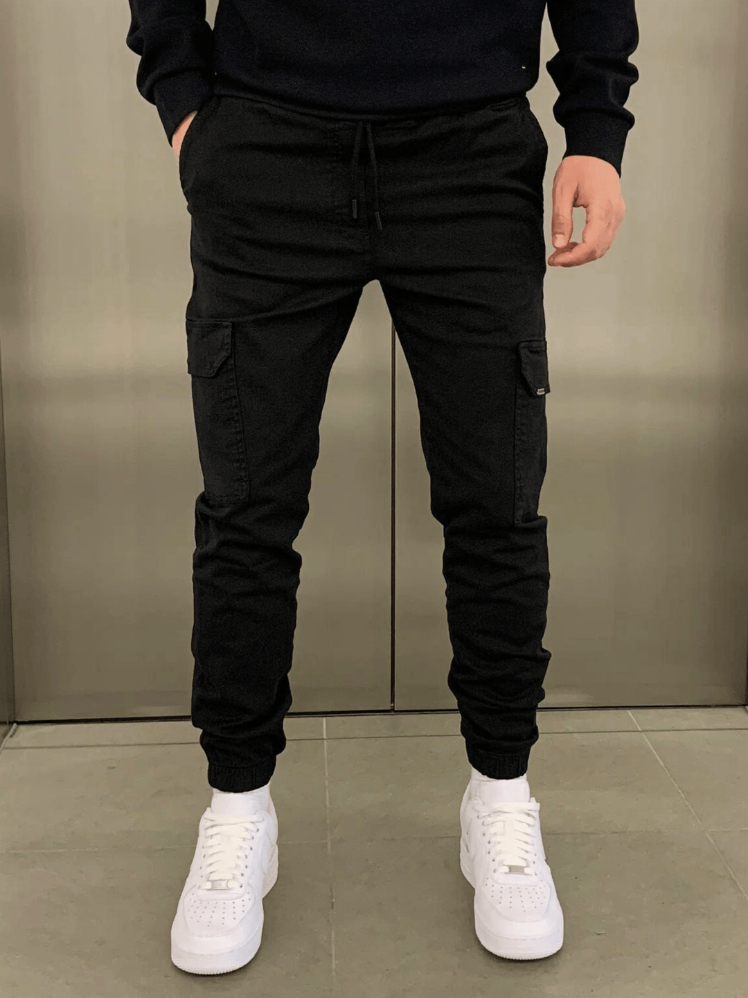 Dieter | Cargo Jogger Fit für Herren mit mittlerem Bund
