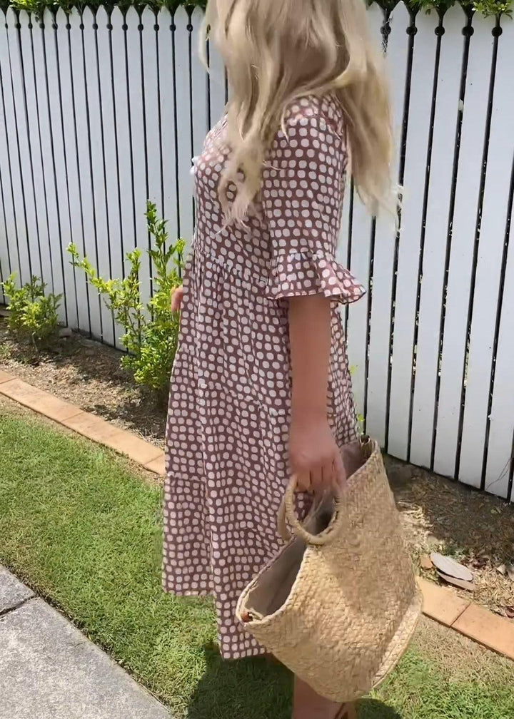 Zora | von Ozeanen inspiriertes, luftiges Sommerkleid für Damen