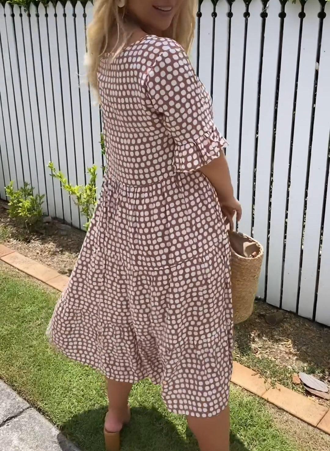 Zora | von Ozeanen inspiriertes, luftiges Sommerkleid für Damen