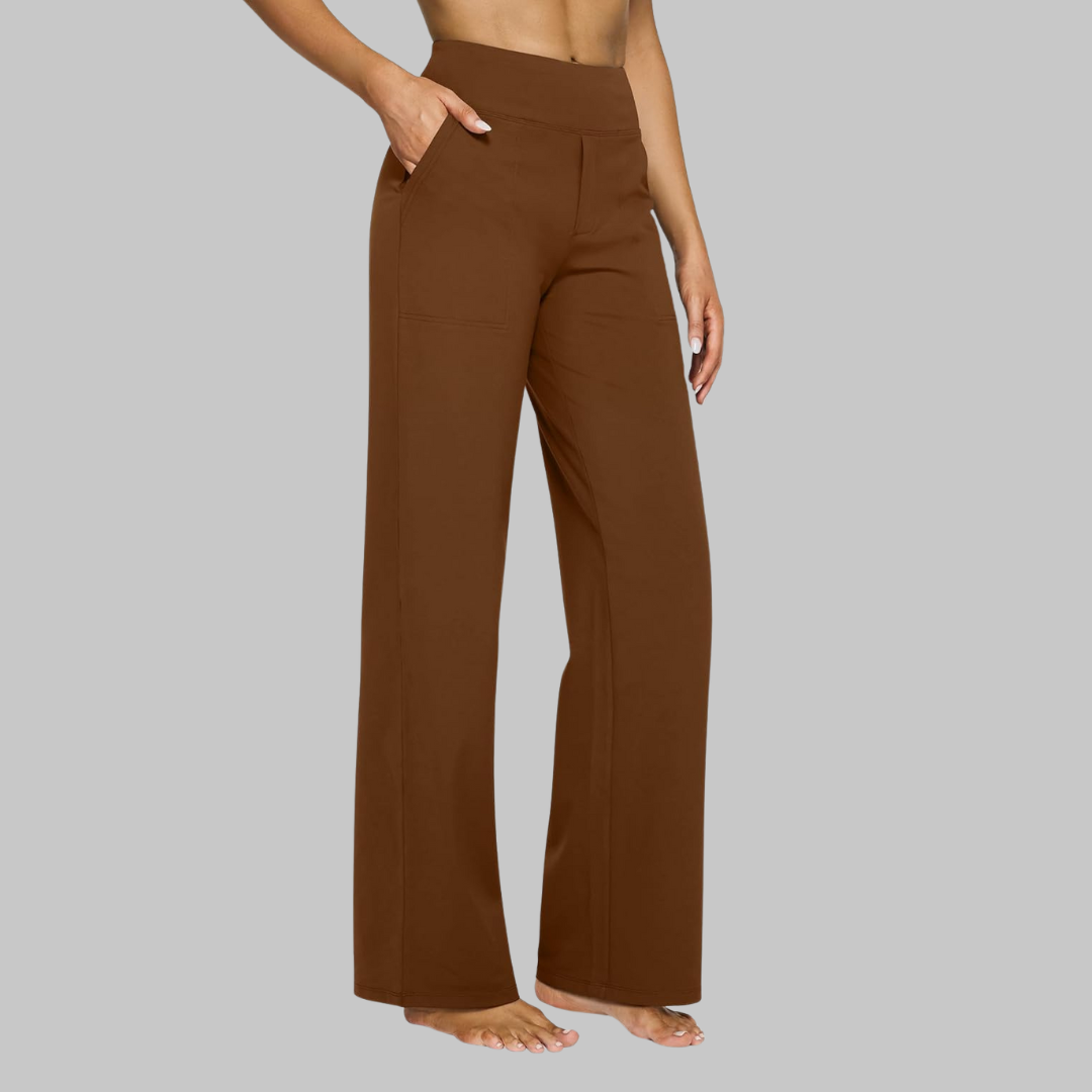 Calista | Bequeme Hosen für Damen mit geradem Bein und hohem Bund