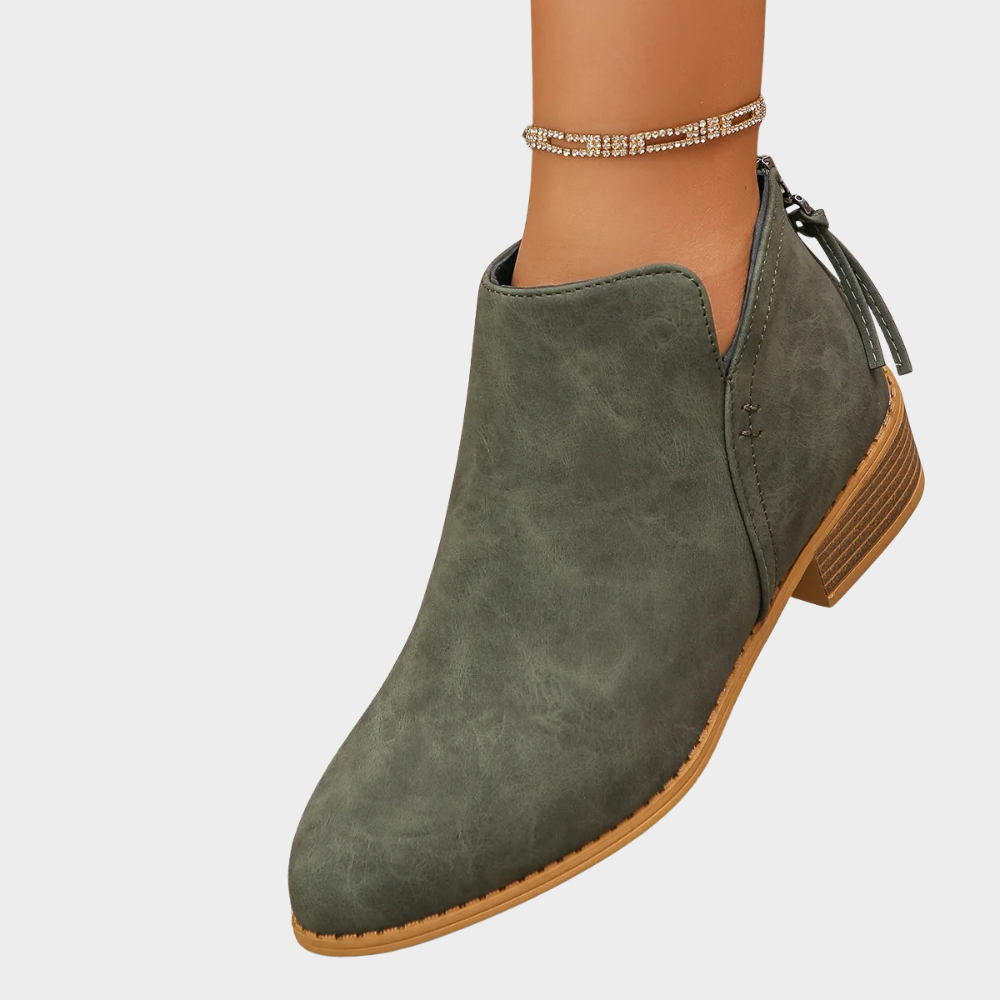 Oakley | Niedrige Absatz-Stiefeletten