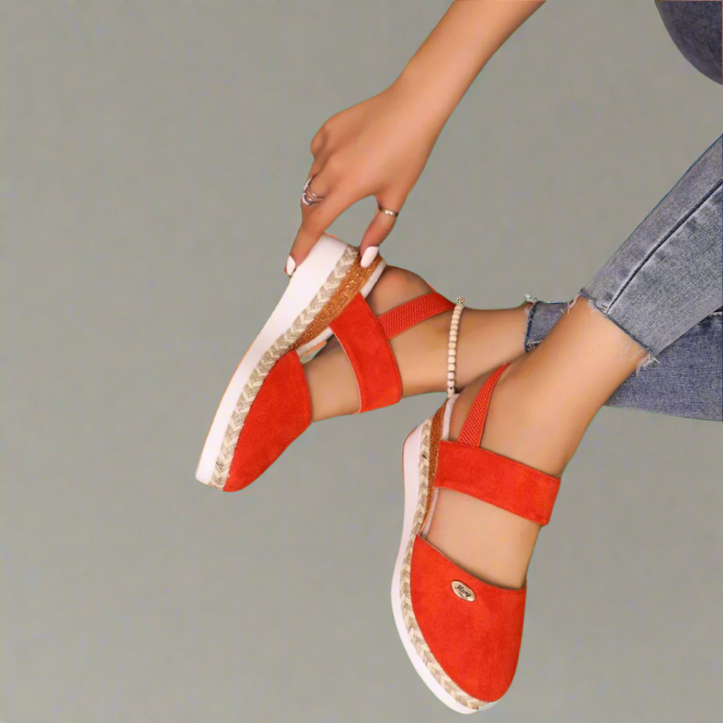 Gitta | Plus-Size Wedge Sandalen | Bequem und Vielseitig für Damen