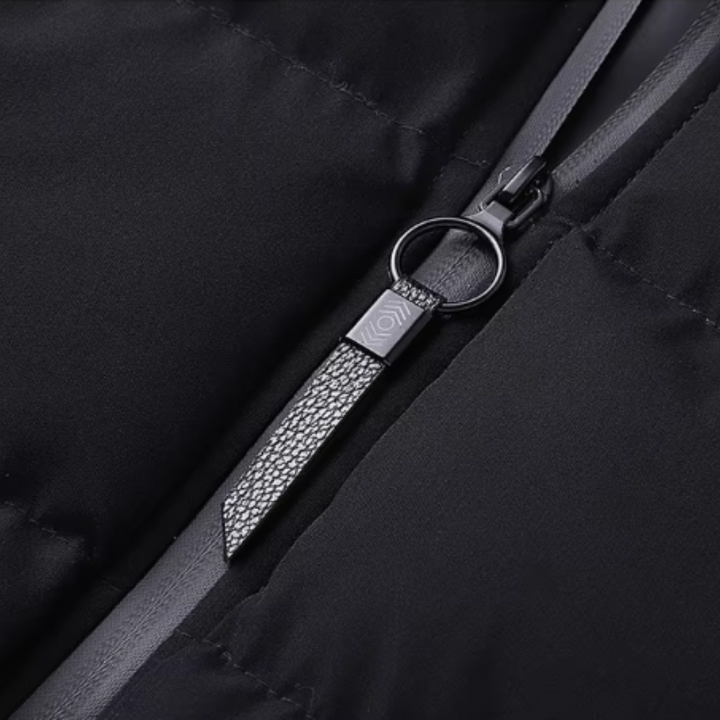 Premium Gepolsterte Winterjacke für Herren mit Rundhalsausschnitt