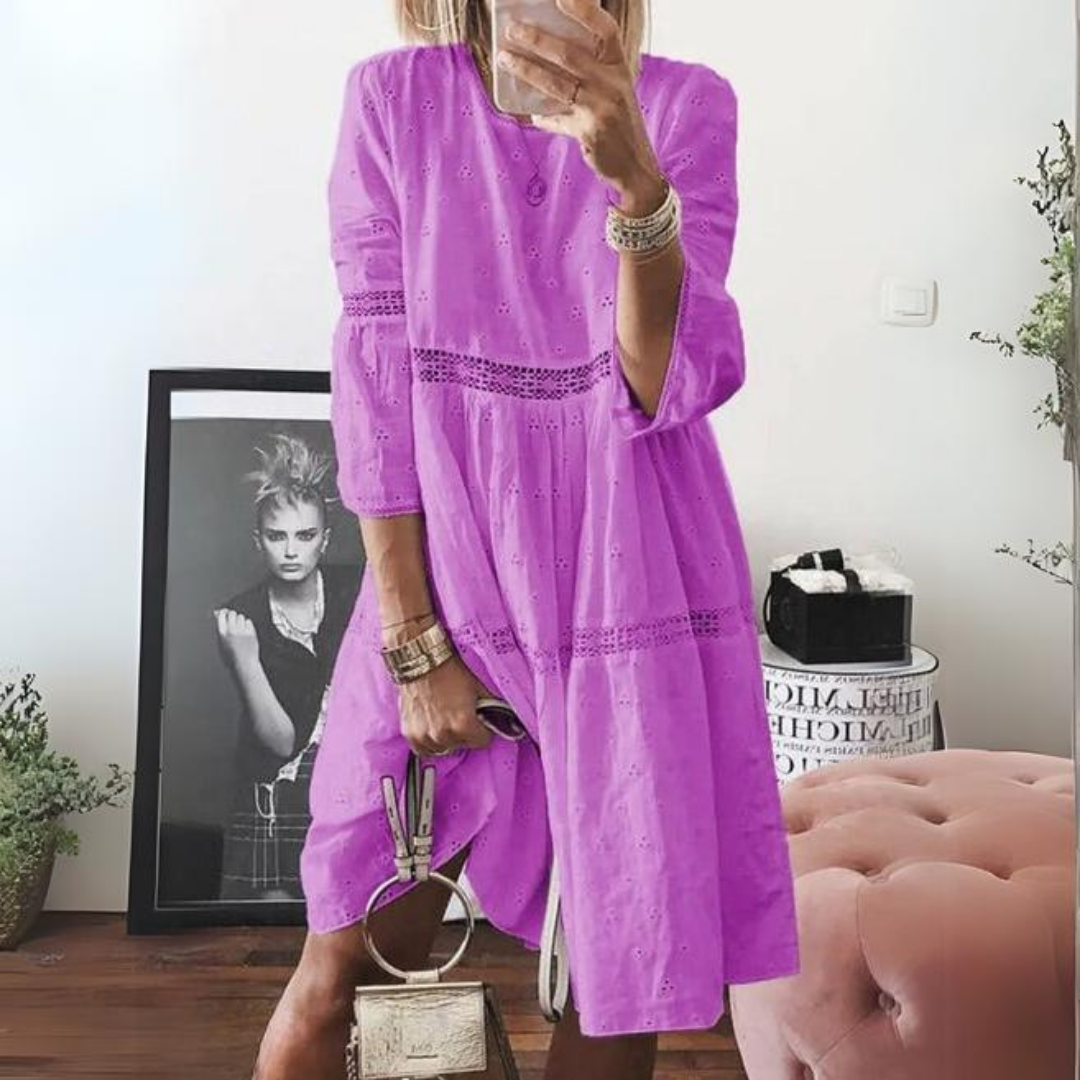 Isabella | Elegantes Besticktes Kleid