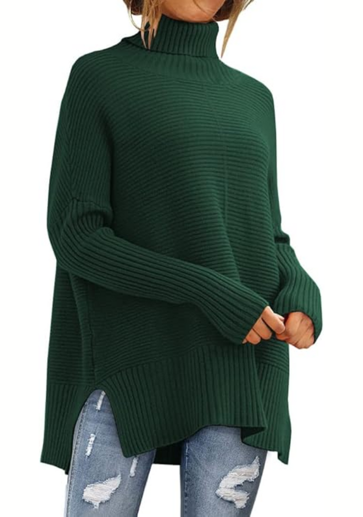 Anna | Gemütlicher Rollkragenpullover für Damen mit langen Ärmeln