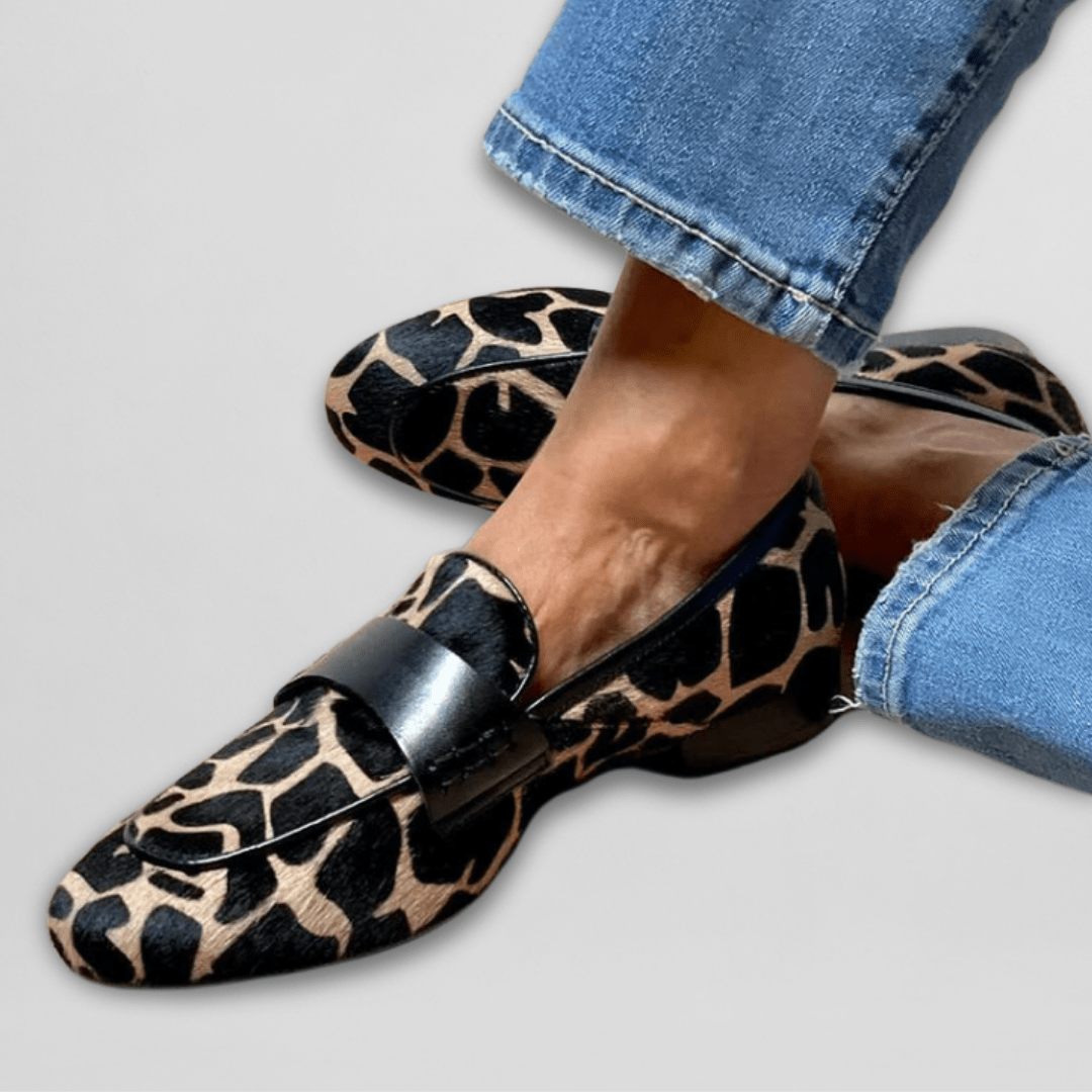 Noemi | Tierdruck Slipper für Damen