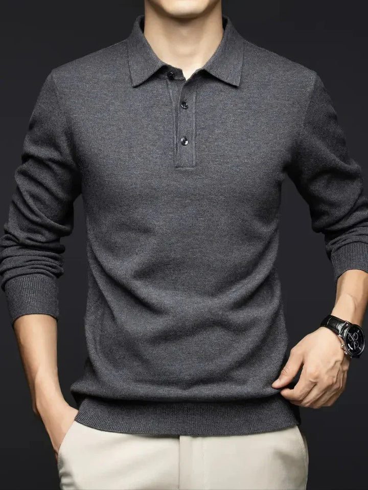 Brit und Boho | Harvey Strickpullover mit langen Ärmeln