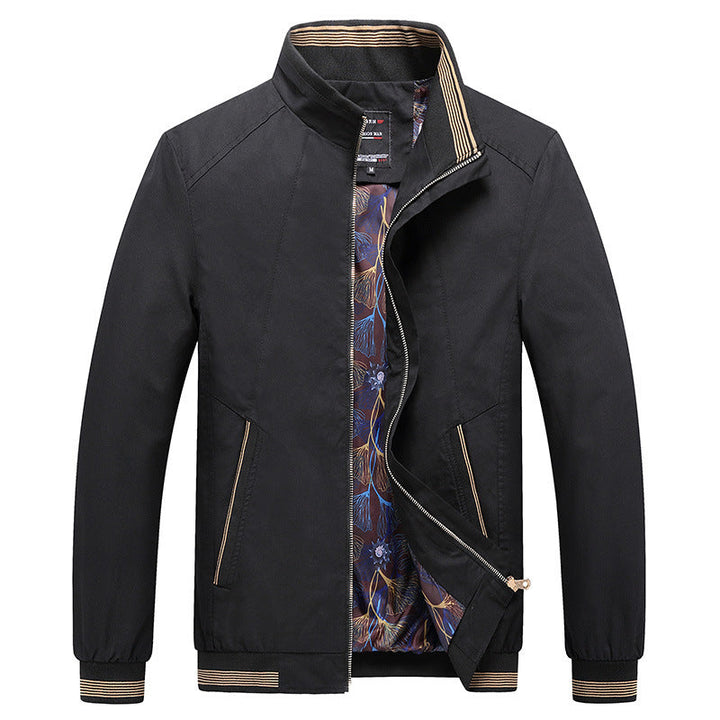Herren Jacke Langarm mit Taschen