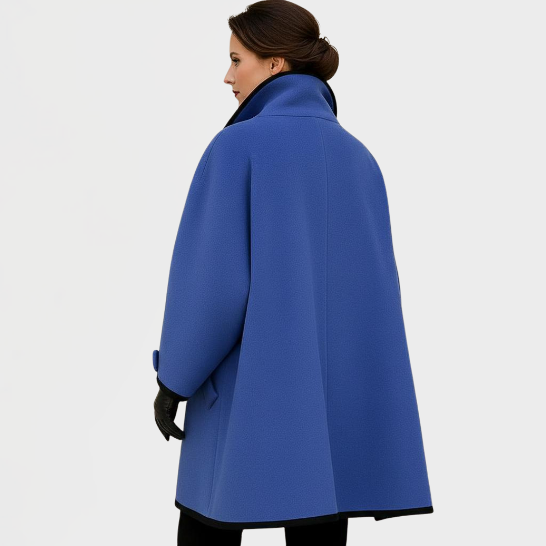 Sherry | Eleganter Trenchcoat für Damen mit langen Ärmeln und Rundhalsausschnitt