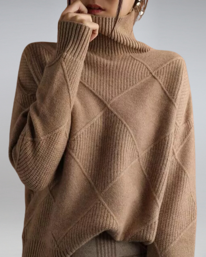 Lily | Der Rollkragenpullover für Damen mit langen Ärmeln