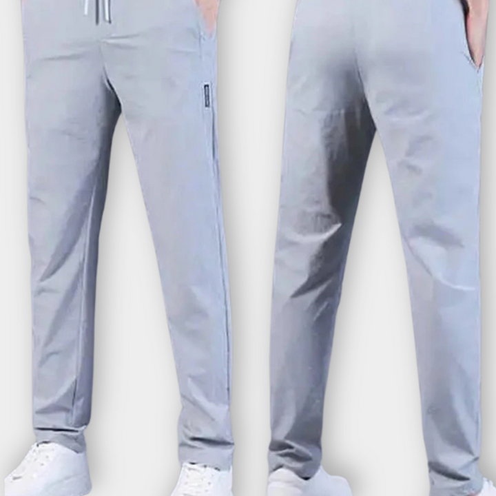 Enzo | Stretch Jogger-Hosen für Herren mit schmaler Passform und mittlerem Bund