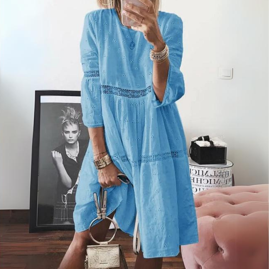 Isabella | Elegantes Besticktes Kleid