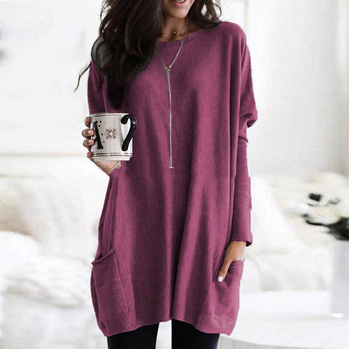 Paris | Lässiger, leichter Sweatshirt für Damen mit langen Ärmeln