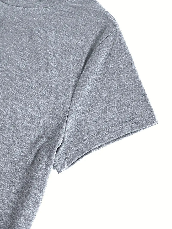 Celine | Floral V-Ausschnitt T-Shirt für Damen mit kurzen Ärmeln