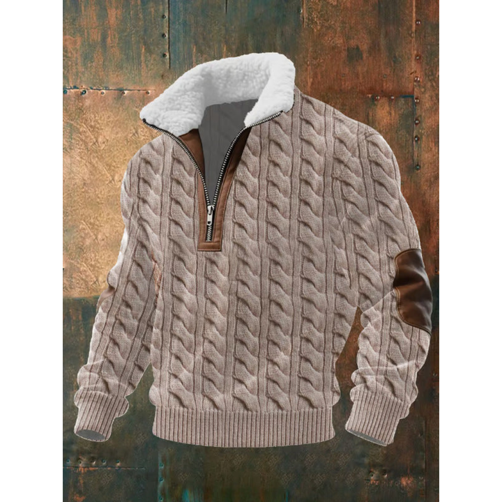SILVORO | Pullover für Herren mit hohem Kragen