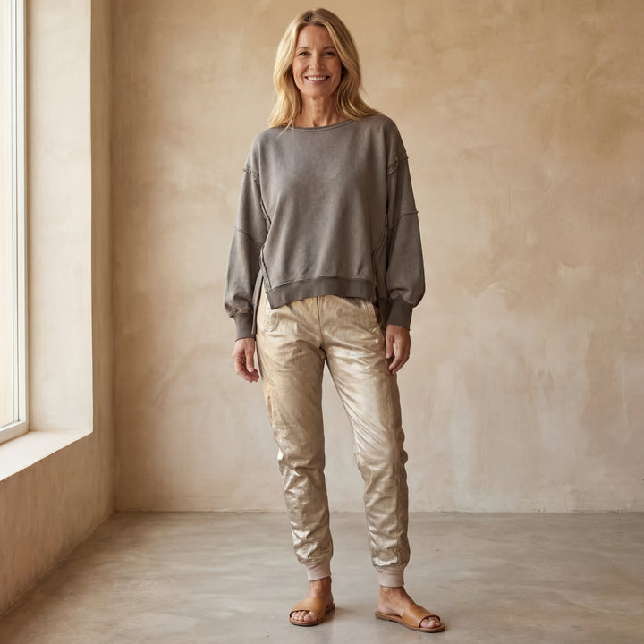 BRINA | Lässiges Top- und Hosenensemble für Damen