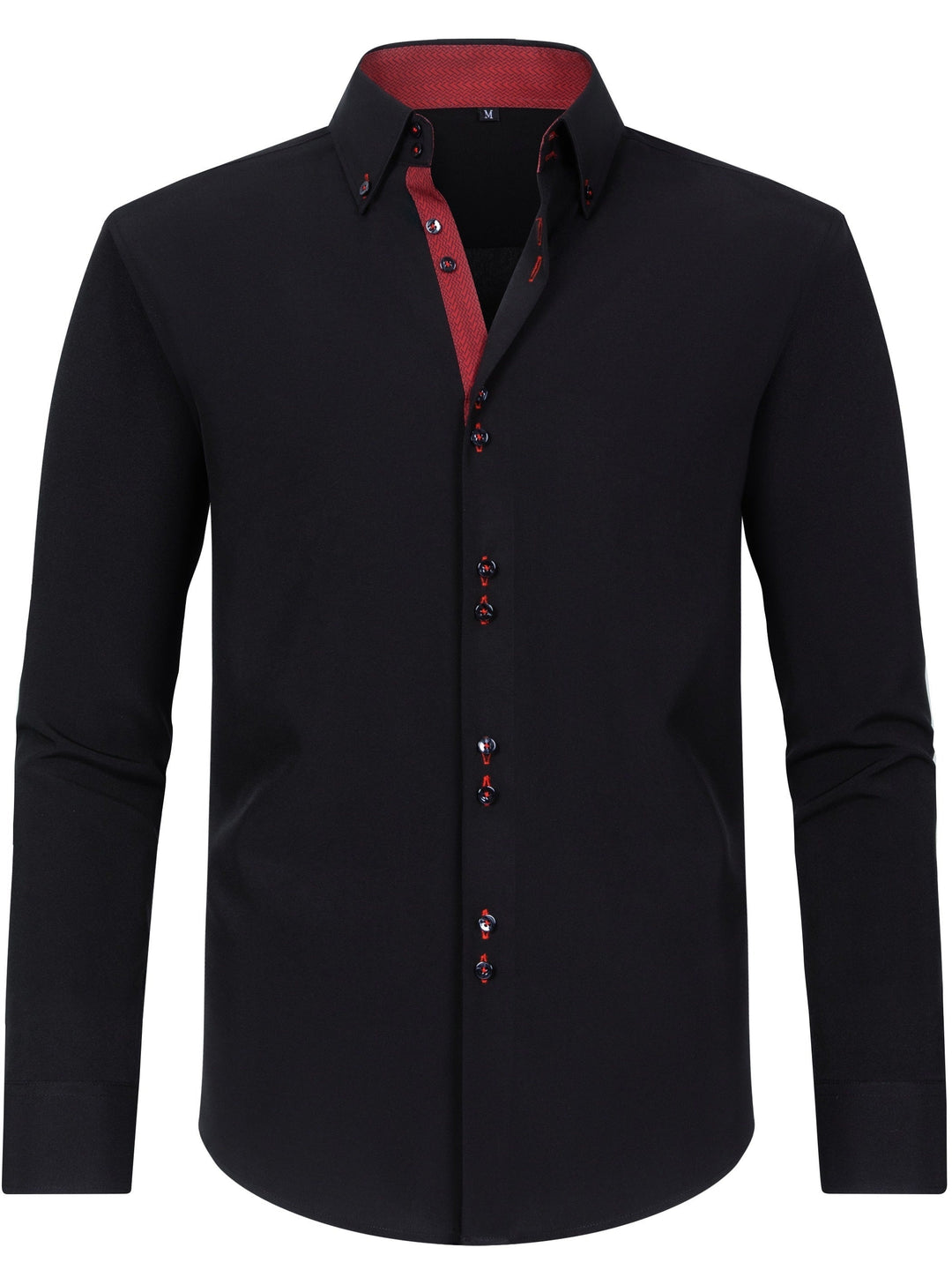 Nico | Herren-Hemd mit stilvollem Button-Up, langen Ärmeln und Blumenmuster
