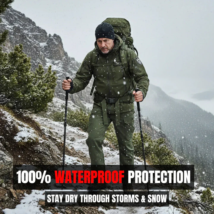 Alpha One | Wasserdichte Softshell-Jacke und Hose Kombi