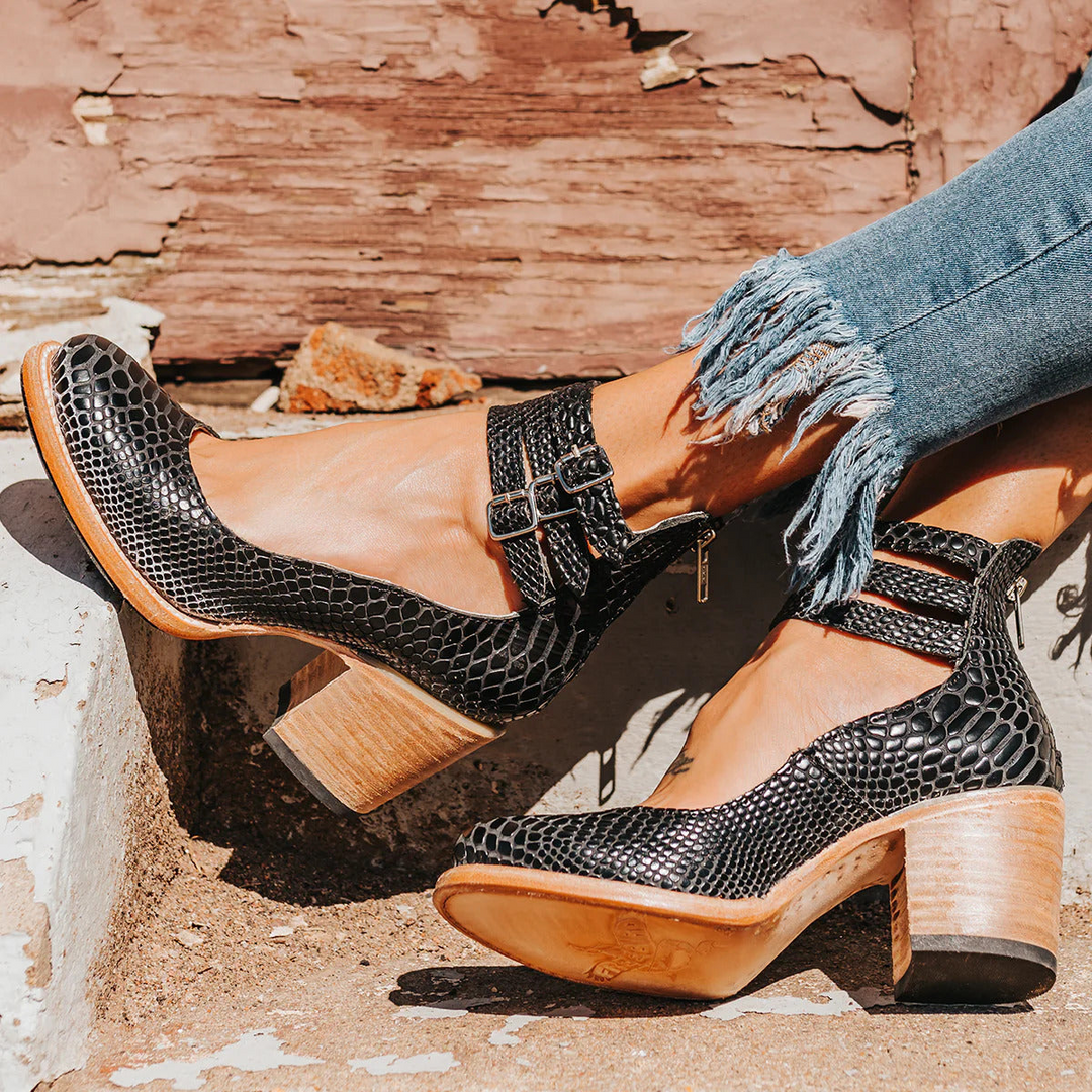 Marisa | Klarsichtstiefel für Damen mit mittelhohem Absatz