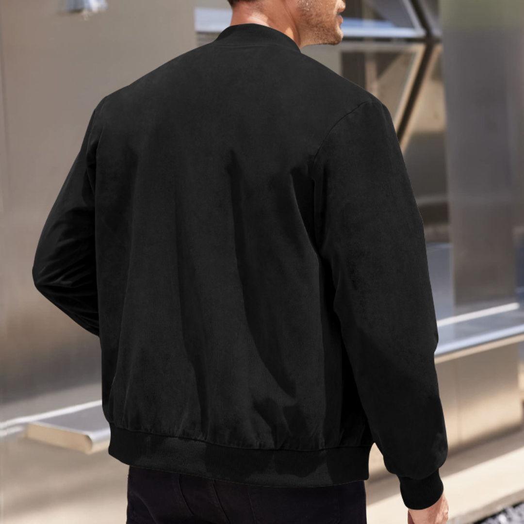 Harry | Leichte, saisonunabhängige Jacke für Herren mit Rundhalsausschnitt