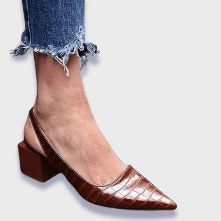 Heidi | Orthopädische Pumps für Damen mit mittelhohem Absatz