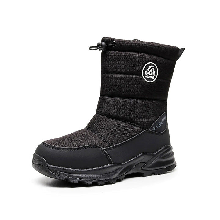 Winterstiefel mit rutschfester Sohle und Reißverschluss