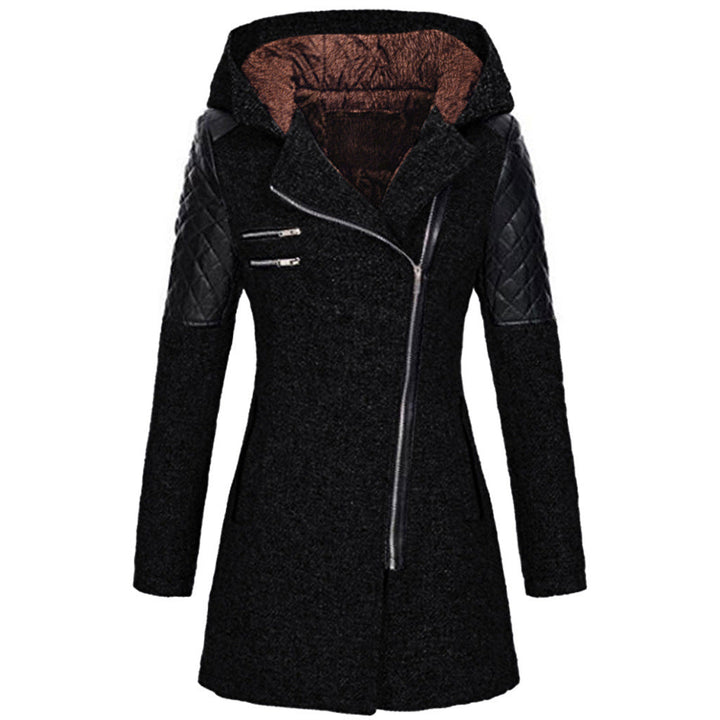 Rose | Winterjacke für Damen mit Kapuze und langen Ärmeln