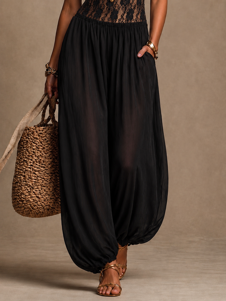 Laia | Women's Lace Jumpsuit with Pockets