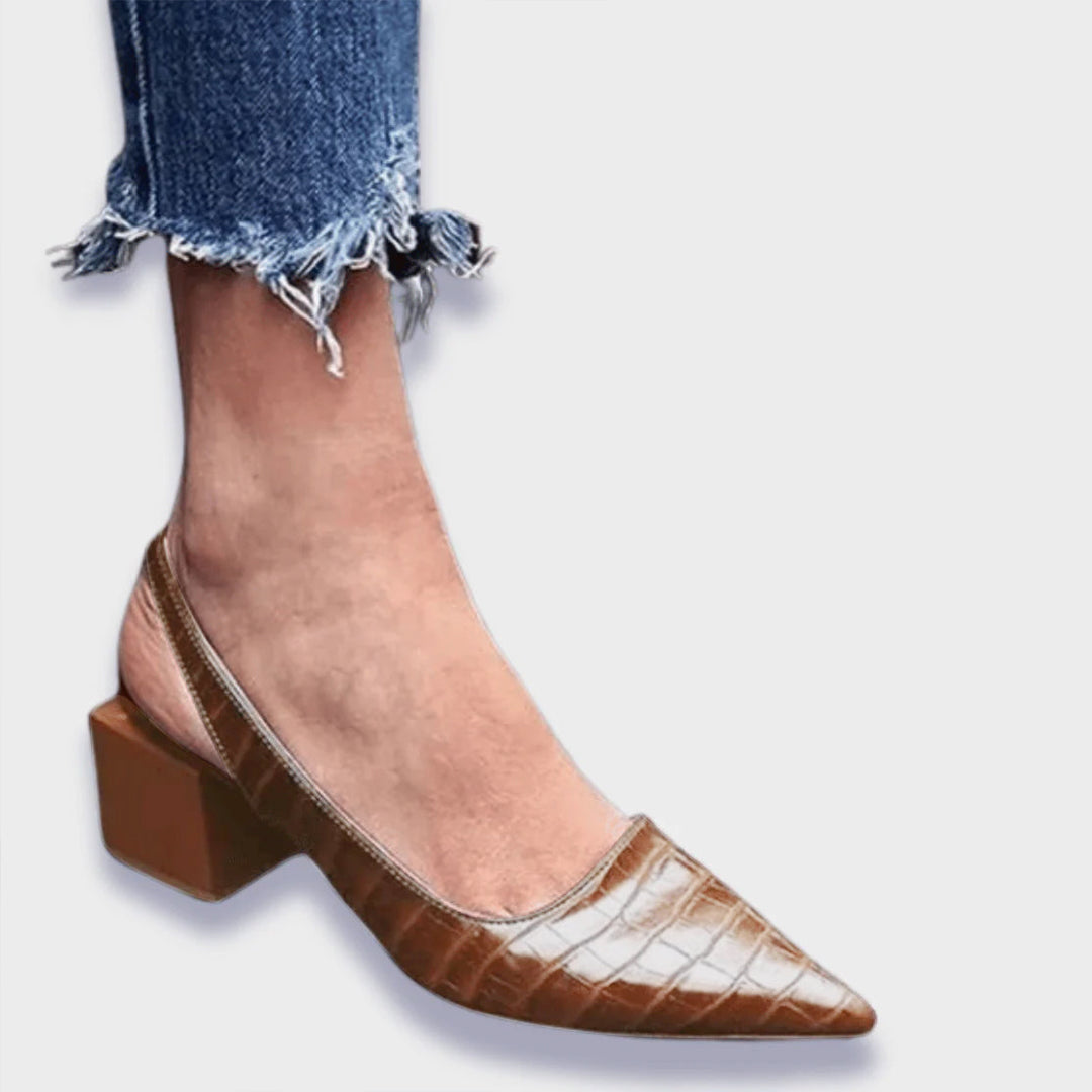 Heidi | Orthopädische Pumps für Damen mit mittelhohem Absatz
