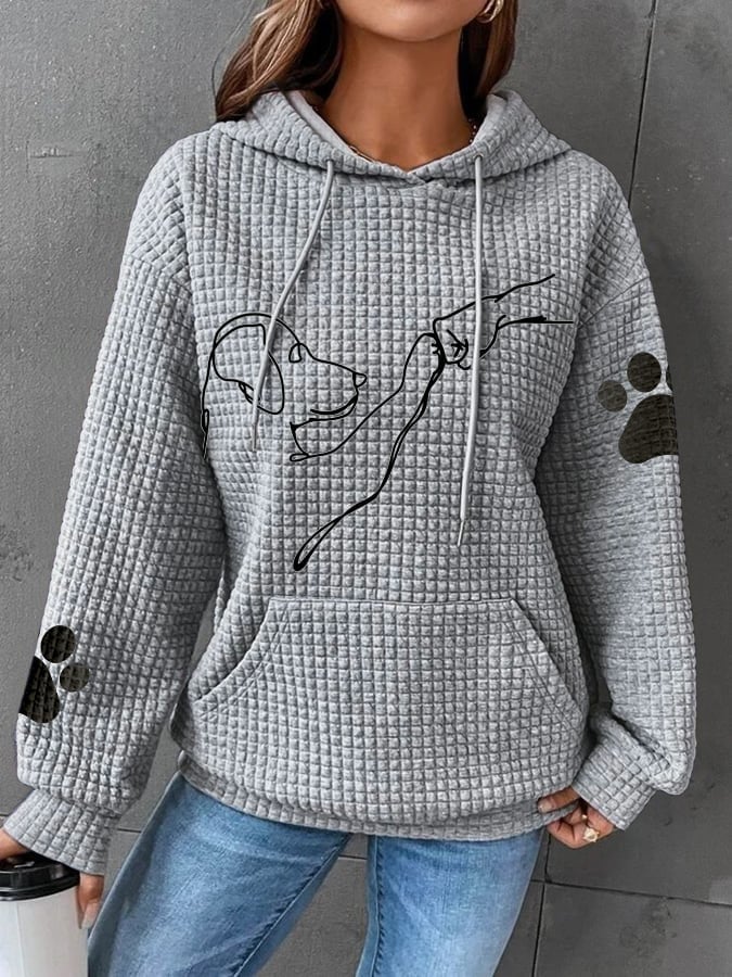 Natalie | Bequemer und Warmer Hoodie für Damen mit Kapuze und langen Ärmeln