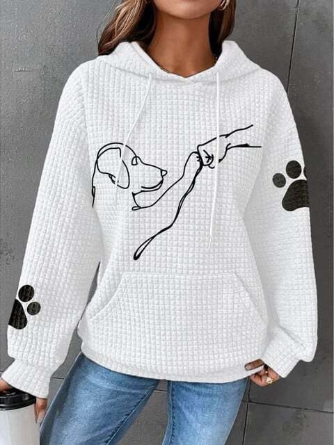 Natalie | Bequemer und Warmer Hoodie für Damen mit Kapuze und langen Ärmeln